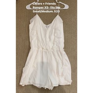 Lovers + Friends Romper. No flaws.